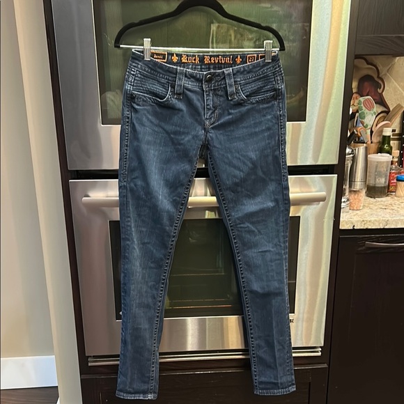 Rock Revival Denim - Rock Revival Blue Skinny Jeans Classic‎ Fit